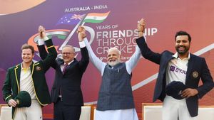 India vs Australia: PMs Narendra Modi and Anthony Albanese celebrate 75 years of cricketing relations - Watch