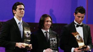 Lionel Messi, Cristiano Ronaldo and three other players who have won most individual awards