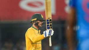 Highest Successful Chase in T20I: South Africa Pull Off Record Chase In 6-Wicket Win Over West Indies