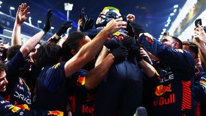 Saudi Arabian GP 2023 result, timings: Sergio Perez wins career's fifth Formula 1 grand prix