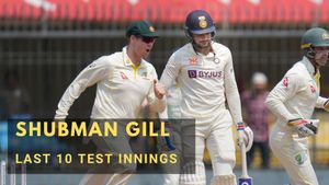 Shubman Gill Last 10 Test Innings: India opener impresses with century in 4th Test against Australia
