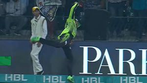 Watch: Superman Raza! Zimbabwe all-rounder dives to save certain six during PSL 2023
