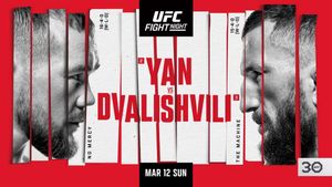 UFC Fight Night 221: Yan vs. Dvalishvili Fight Card, Date, Time in India, Telecast & Live Streaming Info