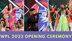 WPL 2023 Opening Ceremony: Kriti Sanon, Kiara Advani, AP Dhillon light up the starry night