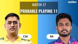 CSK vs RR Playing 11 IPL 2023: Probable Lineup of Chennai Super Kings and Rajasthan Royals For Match 17