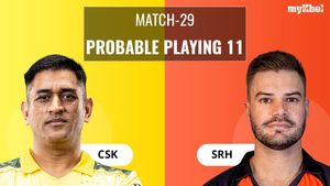 CSK vs SRH Playing 11 IPL 2023 - Predicted Lineup of Chennai Super Kings and Sunrisers Hyderabad Match 29