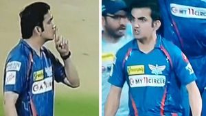 IPL 2023: Pumped-up Gautam Gambhir signals RCB fans to 'shut up' after LSG win - Watch