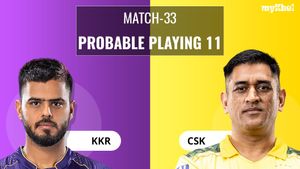 KKR vs CSK Playing 11 IPL 2023 - Predicted Lineup of Kolkata Knight Riders and Chennai Super Kings Match 33