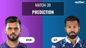 KKR vs GT Match Prediction - Predicted Winner of IPL 2023 Match 39