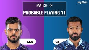 KKR vs GT Playing 11 IPL 2023 - Predicted Lineup of Kolkata Knight Riders and Gujarat Titans Match 39