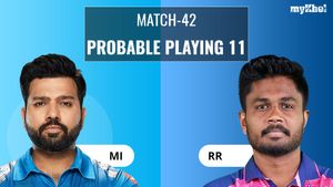 MI vs RR Playing 11 IPL 2023 - Predicted Lineup of Mumbai Indians and Rajasthan Royals Match 42