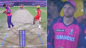 IPL 2023: Watch - Ravichandran Ashwin let off Shikhar Dhawan with warning at non-striker end