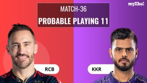 RCB vs KKR Playing 11 IPL 2023 - Predicted Lineup of Royal Challengers Bangalore and Kolkata Knight Riders