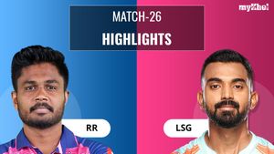 RR vs LSG Highlights Match 26 - IPL 2023 Season 16: Kyle Mayers fifty, Marcus Stoinis shine in Lucknow's win