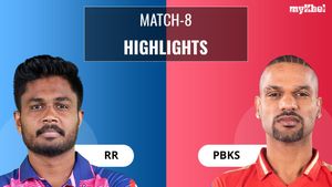 RR vs PBKS Highlights Match 8 - IPL 2023: Shikhar Dhawan, Nathan Ellis, Prabhsimran star in Punjab's 5-run win
