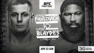 UFC Vegas 71: Pavlovich vs. Blaydes fight card, date, start time in India, telecast and live streaming info