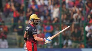 IPL 2023: 'Aggressive Virat Kohli celebration is back' - Twitter reacts as RCB batter hits 33-ball fifty