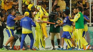 MS Dhoni, Deepak Chahar among Chennai Super Kings players celebrating after IPL 2023 Triumph - Watch