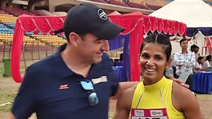 Federation Cup Athletics Highlights, Day 3: Jyothi Yarraji's 12.89 seconds amid thunderstorm interruption