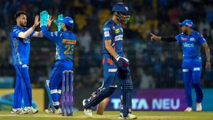 LSG vs MI IPL 2023 Eliminator: Full List of Awards, Man of The Match, Post-Match Presentation, Stats & Records