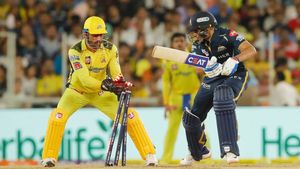 IPL 2023: 'Still the best!' Twitter reacts to MS Dhoni stumping of Shubman Gill