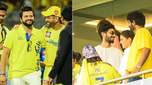 CSK vs MI IPL 2023: MS Dhoni-Suresh Raina reunion, Nayanthara cheering Super Kings - Top Moments At Chepauk