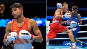 IBA Men's World Boxing Championships: Deepak, Nishant storm into quarter-finals with dominant wins