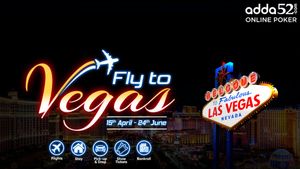 Adda52 announces 2nd edition of ‘Fly to Vegas' campaign, offers an all-expenses paid trip to poker players