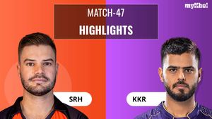 IPL 2023 SRH vs KKR Match 47 Highlights: Varun Chakaravarthy stars in Kolkata Knight Riders win