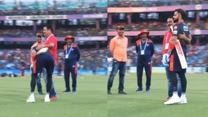 IPL 2023: Virat Kohli shares special moment with childhood coach Rajkumar Sharma; watch video