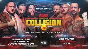 AEW Collision: CM Punk’s return match announced as debut episode Main Event
