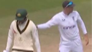 Joe Root hailed for gesture towards Usman Khawaja after teammate Ollie Robinson use cuss words for Australian