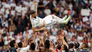 Karim Benzema bids farewell to Real Madrid with a goal in draw against Athletic Bilbao