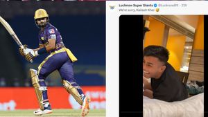 KKR batter makes LSG issue an apology to singer Kailash Kher? Revealed