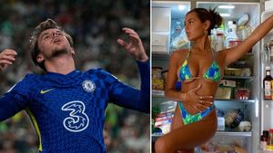 Chelsea star Mason Mount - Manchester United target - dating American model Claire Grossman