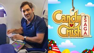 Fact Check: MS Dhoni viral video earned Candy Crush over 3 million downloads - Its Fake News!