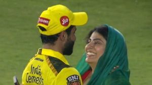 Ravindra Jadeja and wife Rivaba's special moment after CSK IPL Win: How Netizens reacted to 'cutest pictures'