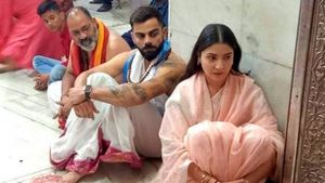 Virat Kohli and Anushka Sharma attend Krishna Das' kirtan at Union Chapel in London; videos and pictures viral