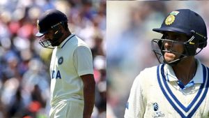 WTC Final 2023: Gill, Pujara fall horrendously as India's top-order collapses against Australia - Watch