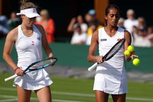 Best all-British women’s doubles run at Wimbledon since 1983 comes to an end