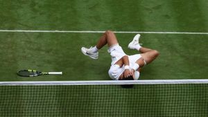 20-year-old Carlos Alcaraz ends Novak Djokovic's reign to win maiden Wimbledon title in 5-set thriller