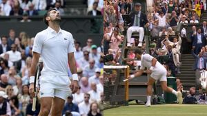 Wimbledon 2023: Novak Djokovic Booed and Hit With Code Violation For Smashing Racquet Into Net Post - Watch