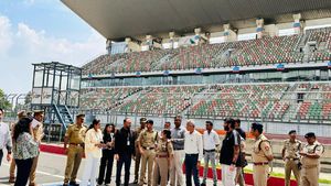 Moto GP: Gautam Buddh Nagar Commissioner of Police, Lakshmi Singh visit Buddh International Circuit