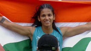 Asian Athletics Championships 2023 Highlights, Day 2: Jyothi Yarraji, Abdulla Aboobacker, Ajay Kumar win gold