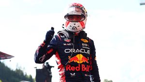 Belgian Grand Prix 2023: Max Verstappen wins rain-hit sprint race