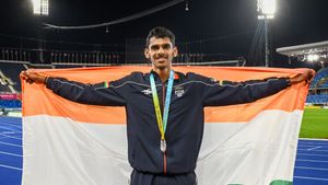 Murali Sreeshankar wins silver at Asian Athletics Championships in long jump, qualifies for Paris Olympics