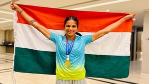 Nita Ambani sends message as Jyothi Yarraji creates record at Asian Athletics Championship