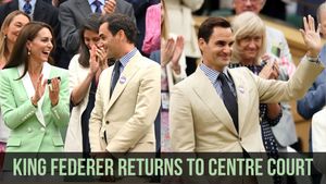 Wimbledon 2023: With British Royalty in attendance, King Roger Federer gets a standing ovation at Centre Court