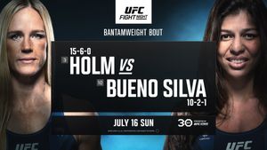 UFC Vegas 77: Holm vs. Bueno Silva Fight Card, Date, Start Time in India, Telecast & Live Streaming Info