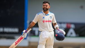 West Indies vs India 2nd Test Day 2: Kohli powers India to huge total, hosts fight back